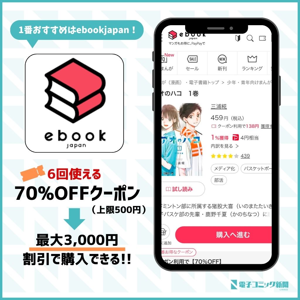 アオのハコ　ebookjapan