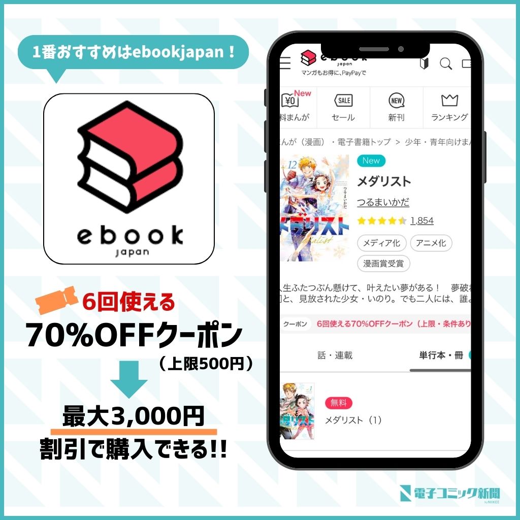 メダリスト　ebookjapan