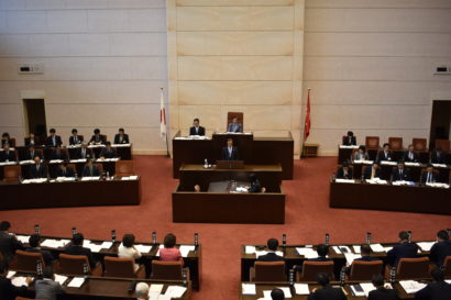 県議会が開会