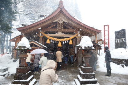 新潟県内の神社の初詣の様子（その４）