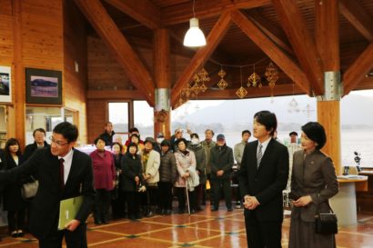 秋篠宮同妃両殿下がご来県