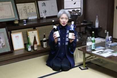 韓国のワイン雑誌「WINE REVIEW」取材団が新潟市の「宝山酒造」を訪問