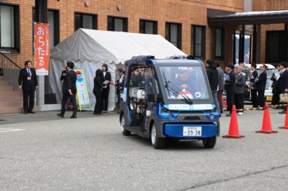 国交省が、新潟県長岡市の旧山古志地区で自動運転の実験を開始