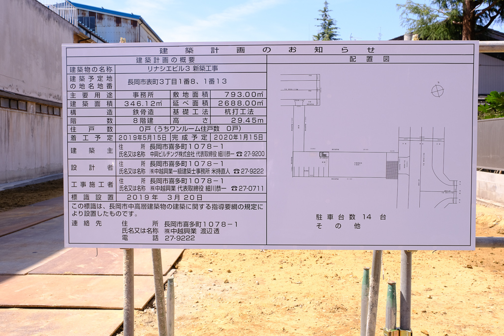 新潟県長岡市に リナシエビル 仮称 が建設 新潟県内のニュース