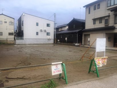 新潟市中央区学校町通三番町に３階建ての共同住宅の建設計画