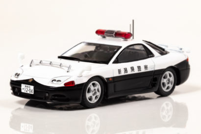 ヒコセブンが、１／４３スケールの「三菱 GTO Twin Turbo  新潟県警察車両」の予約販売を開始