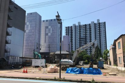 新潟市中央区で１８階建てのマンションの建設が計画