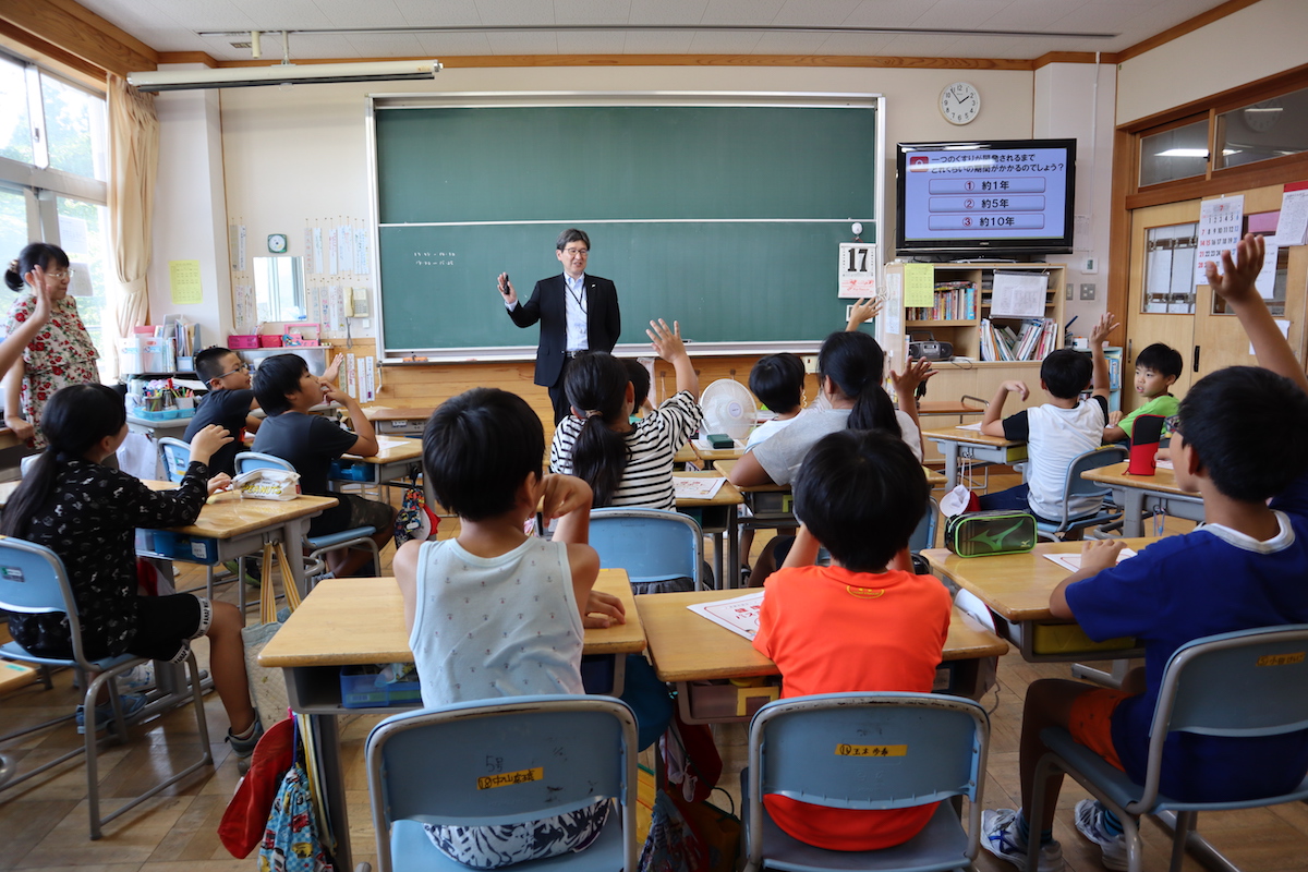 朝日さくら小学校で健康な生活についての授業が行われる 新潟県内のニュース にいがた経済新聞