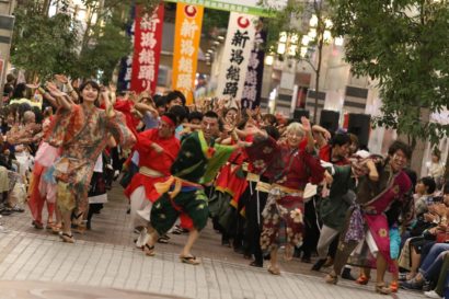 にいがた総おどり祭が今年も開幕、１６日まで