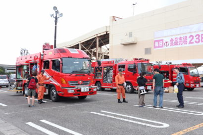 イオン新潟西で「火災予防イベント」開催