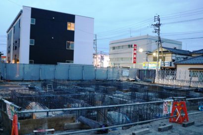 新潟市東区下木戸１丁目で「（仮称）下木戸賃貸マンション」が建設中