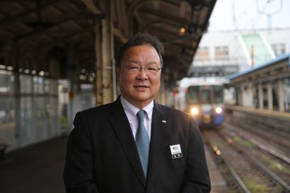 【インタビュー】今年９月に公募で社長に就任した、えちごトキめき鉄道代表取締役社長 鳥塚亮氏