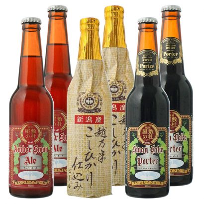 スワンレイクビール（阿賀野市）が、３つに絞ってクラフトビールセットを紹介