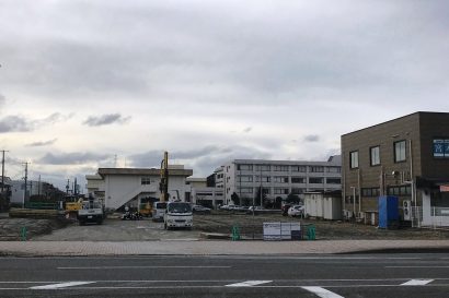 新潟市中央区鐙西で住宅型有料老人ホーム「（仮称）医心館新潟Ⅱ号館」が建設中