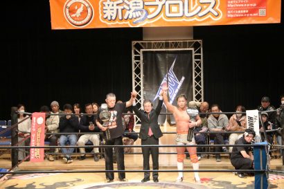 新潟プロレス×大日本プロレス　提携６周年記念大会が行われる