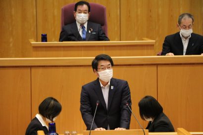 新潟市が臨時議会で新型コロナ緊急対策などの補正予算案などを提案