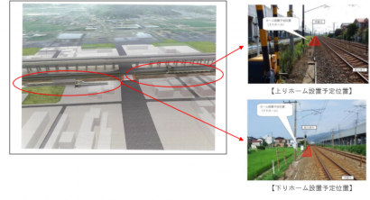 新潟県糸魚川市の２０２１年３月開業予定の「（仮称）押上新駅」の駅名を募集