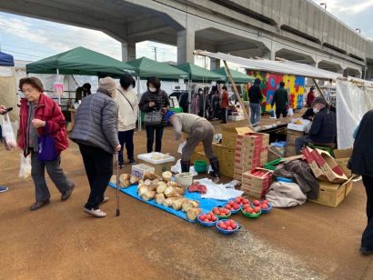 新潟県三条市の二・七の市と三条マルシェのコラボレーションイベントに株式会社フタバが初出店