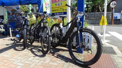 「自転車の駅サガミ」（新潟市東区）が国内外メーカー４社の試乗会を開催