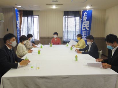 菊田真紀子衆院議員が暫定の新潟県連代表に、立憲民主党参加の県選出国会議員などが初会合