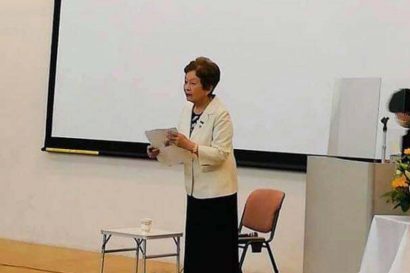 元参議院議員・中山恭子さんが新潟市で講演