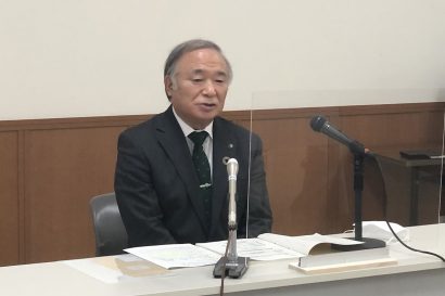 新潟県糸魚川市の米田徹市長が５期目への出馬を正式表明