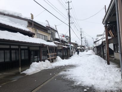 新潟県上越市高田地区で９年ぶりの一斉雪下ろしが始まる