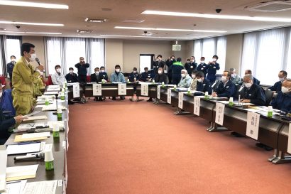 野上浩太郎農林水産大臣が新潟県上越市を視察、２０２１年で３人目の閣僚訪問