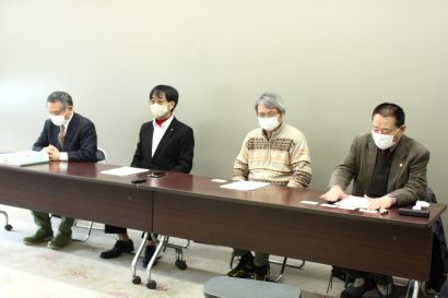 新潟県長岡市の株式会社魚沼運輸から団交拒否などの行為を受けた労働組合が会見