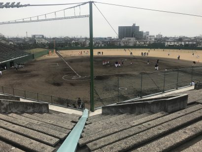 今月末で廃止となる新潟市営小針野球場で「小針野球場さよならフェスタ」が開催中