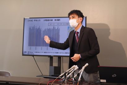 新潟県が新型コロナウイルス感染状況に関して説明、時短要請発令に関しては今後も検討を続ける見通し