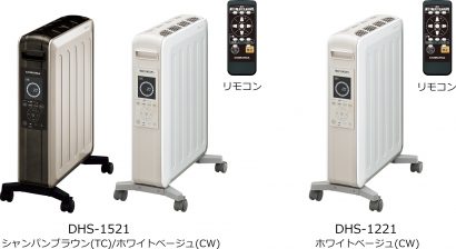 株式会社コロナ（新潟県三条市）が、オイルを使わないオイルレスヒーター「ノイルヒート」の新製品を８月下旬から発売