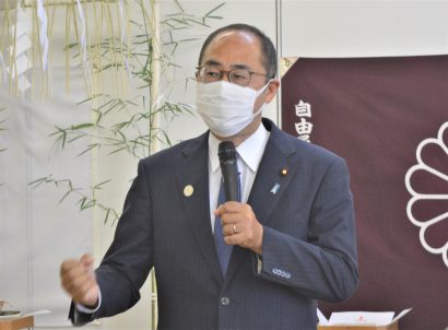 自民党現職の細田健一衆議院議員が新潟県柏崎市に選挙対策本部事務所を開設