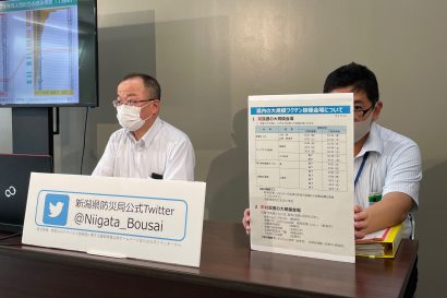 新潟県内６市で新型コロナウイルス新規感染患者を８人確認