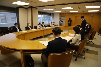 新潟市の中原八一市長と市内４JAの代表者が意見交換会