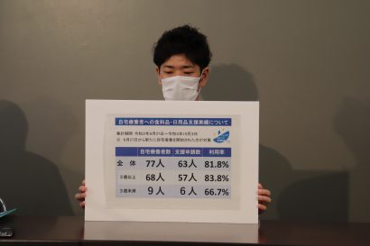 新潟県が自宅療養者支援の実績を公表、自宅療養者７７人のうち支援を申請した人は６３人