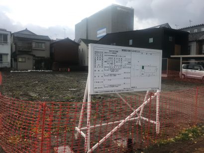 新潟市中央区東堀通二番町に７階建マンションが建設