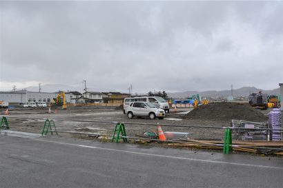 新潟県上越市で大黒天物産株式会社（岡山県）が建築主となる工事が進行中