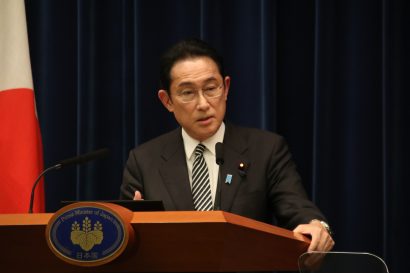 岸田文雄首相が記者会見、沖縄など５県のまん延防止等重点措置適用を解除