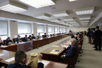 新潟県「佐渡金銀山」世界遺産登録推進議員連盟が臨時会を開催