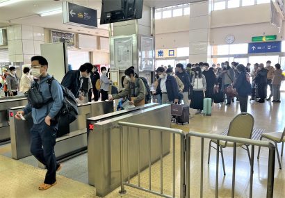 佐渡汽船株式会社（新潟県佐渡市）が今年度の直江津―小木航路の運航を開始