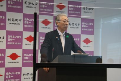 新潟県新発田市の二階堂馨市長が新型コロナウイルスに感染