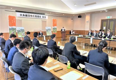 糸魚川市の米田徹市長「インバウンドに期待」、大糸線活性化協議会令和４年度の総会でコメント