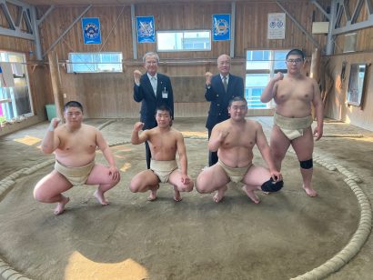 新潟県立海洋高等学校（新潟県糸魚川市）相撲部が「第１０６回高等学校相撲金沢大会」へ出場