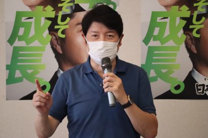 「議論をすることって素晴らしい」新潟市で足立康史衆院議員を招き「第３回新潟維新政治塾」開催