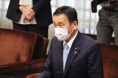 「佐渡島の金山」の推薦文再提出を巡り、新潟県の花角知事に末松文科大臣が面談