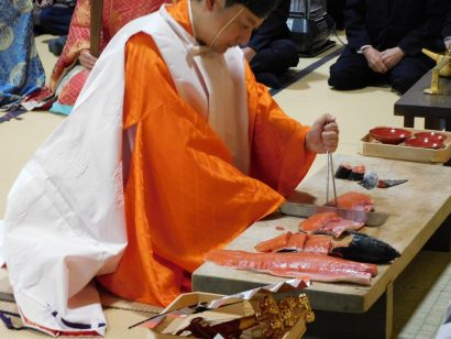 生産技術伝来の感謝と収穫の喜びを神に伝える金峰神社の王神祭、厳かに執行される