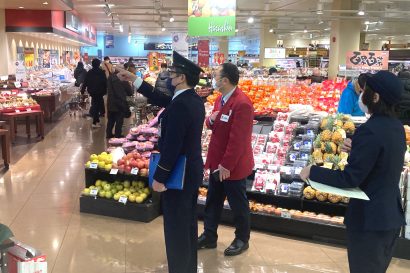 「非常事態はいつ起きてもおかしくない」三条消防本部が原信四日町店（新潟県三条市）で年末特別警戒を実施