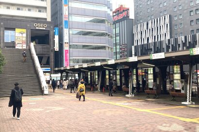 【コラム】３連休初日の新潟市街地の人出、不安定な天候によりゆっくりとしたスタートに