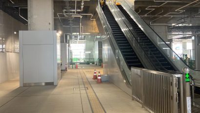 【動画あり】新潟駅直下バスターミナルの歩道が２５日に供用開始、報道関係者向けに内覧会開催【にいがた２km】